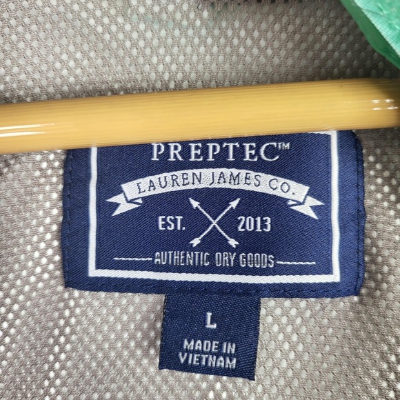 Lauren James Jacket Womens Large Preptec Hooded Waterproof Windbreaker Coat - Picture 5 of 12